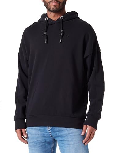 TILDEN Heren oversized hoodie - zwart - L