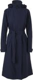 AGU Trench Coat Long Urban Outdoor - Dames regenjas - Blauw - Maat L