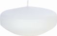 Enlightening Candles Drijfkaarsen - 8x stuks - wit - ca 8 branduren - geurloos - Dia 8 cm