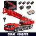 Grue de construction - Modèle 17065 - Télécommande - Petites briques de construction - Compatible avec les briques de construction standard - Batterie au lithium - Emballage d'origine
