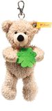 Steiff Fynn Hanger teddybeer 12 cm beige Good Luck