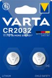Varta CR2032 Lithium Knoopcel Batterijen - 10 Stuks
