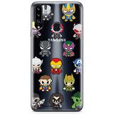 ERT GROUP Samsung A20S hoesje origineel en officieel gelicentieerd Marvel Avengers 025, perfect aangepast aan de vorm van de mobiele telefoon, gedeeltelijk transparant