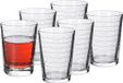 Alessandro Drinkglazen Lisboa Crystal - 6 stuks - Glas - 500 ml - Transparant