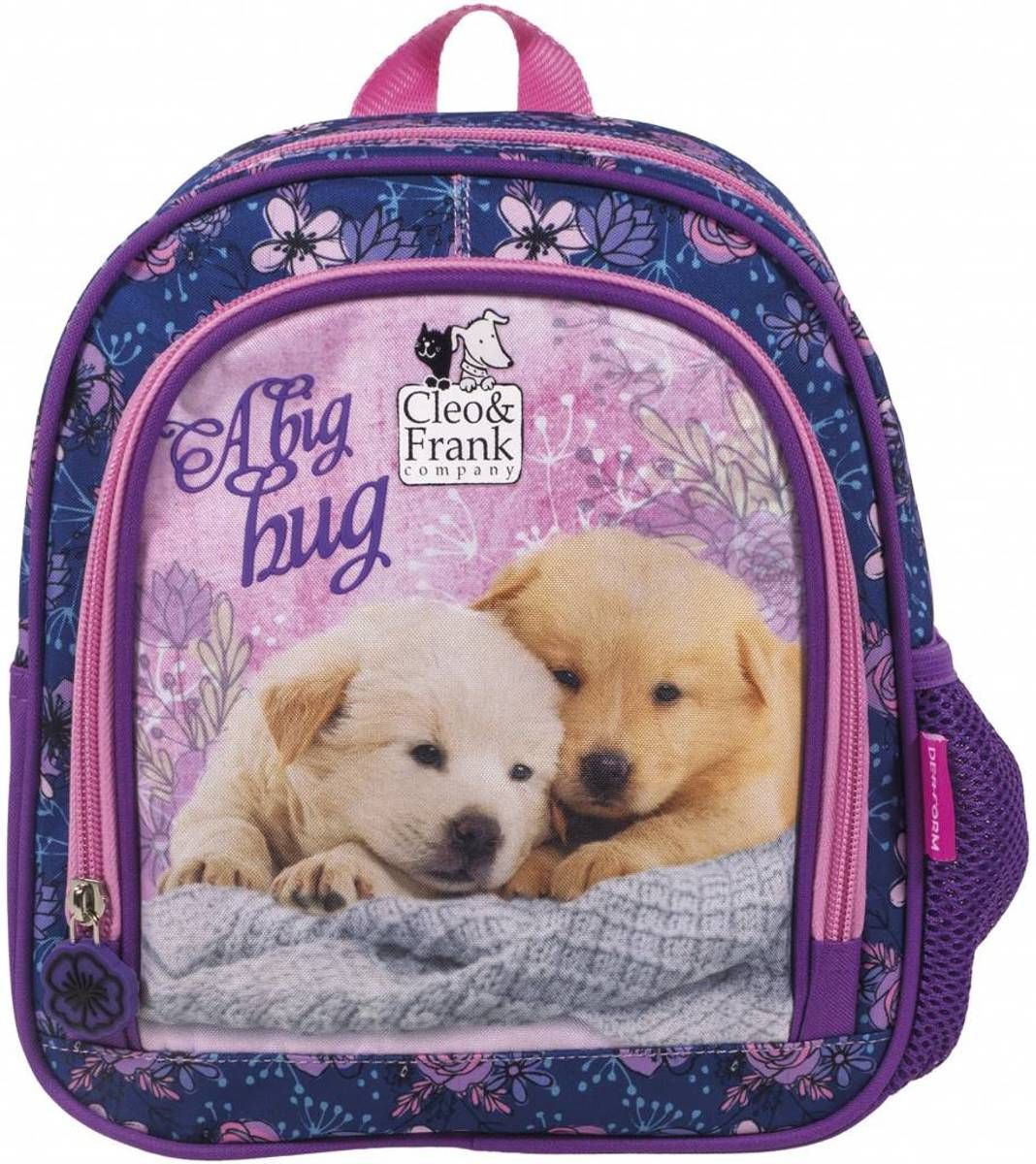 Cleo & Frank Puppy Friends - Rugzak - 25 cm - Multi - Polyester