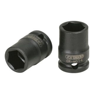 KS Tools 3/8" zeskant dopsleutel - 12mm - Kort - 1 stuk