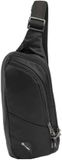 Pacsafe Vibe 150 Sac bandoulière - 2,5 L - Jet Black