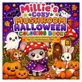 Millie's Cozy Mushroom Halloween Coloring Book