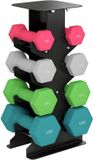 SPORTNOW Dumbbellset 20 kg met Standaard
