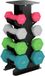 SPORTNOW Dumbbellset 20 kg met Standaard