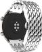 Strap-it Stalen Smartwatch bandje - Geschikt voor Honor Magic Watch 2 stalen draak band - zilver