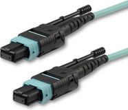 StarTech.com MPO12PL2M InfiniBand en Glasvezelkabel 2 m MPO/MTP Aqua-kleur