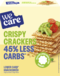 WeCare Lower Carb Crispy Crackers