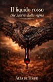 Il liquido rosso che scorre dalla vigna