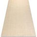 Osta Tapis En Laine Textura 488.05.la100 Osta - Lignes, Cadre Géométrique Structurel Crème Beige 200x300 cm