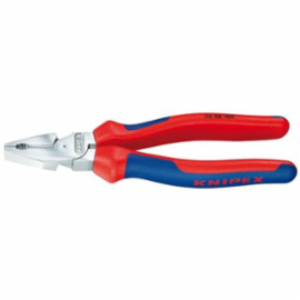 KNIPEX Kracht-combinatietang met meercomponenten-greep verchroomd 225mm