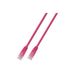 EFB Elektronik RJ45 U/UTP Cat.5e Netzwerkkabel Magenta 2 m