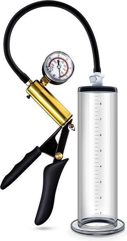 Performance VX6 penispomp met knijphandle - Transparant