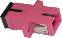 XtendLan SC-SC simplex adapter, multimode, OM4, violet, pour boîtiers de distribution optique