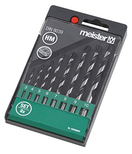 Meister 5598600 betonboorset 8-delig