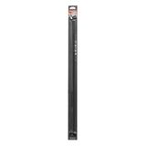 Douceur d'Intérieur gordijnroede, uittrekbaar, 10 mm, antraciet, 60 < 80 cm