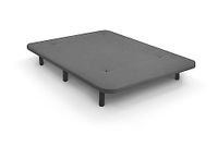 W WIN REST Gewatteerde 3D-basis, stabiele structuur, 5 dwarsstangen + 6 metalen poten 90 x 200 cm