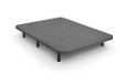 W WIN REST Gewatteerde 3D-basis, stabiele structuur, 5 dwarsstangen + 6 metalen poten 90 x 200 cm