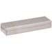 RHODIA 318871C - Pennenzak Zilver - 21 x 5,5 x 3 cm - Oranje Zadelstiksel - Buitenkant in Imitatieleer - Home Office Rhodiarama Collectie - Bureauorganisatie en Stijlvolle Opberging