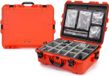 Nanuk 945 Pro Photo Kit - Mallette photo rigide étanche avec séparateurs rembourrés et organisateur de couvercle (63,8 cm × 50,5 cm × 22,4 cm) - Anti-poussière et résistant aux chocs (Orange)