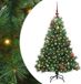 vidaXL Kunstkerstboom met 150 LED, Groen, 150 cm