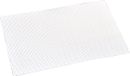Kesper placemats/onderleggers - 10 stuks - wit - 29 x 43 cm - kunststof - geweven