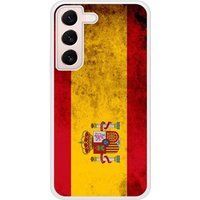 Samsung Galaxy S22 Drapeau espagne Verstevigd hoesje met sublimatie bedrukking