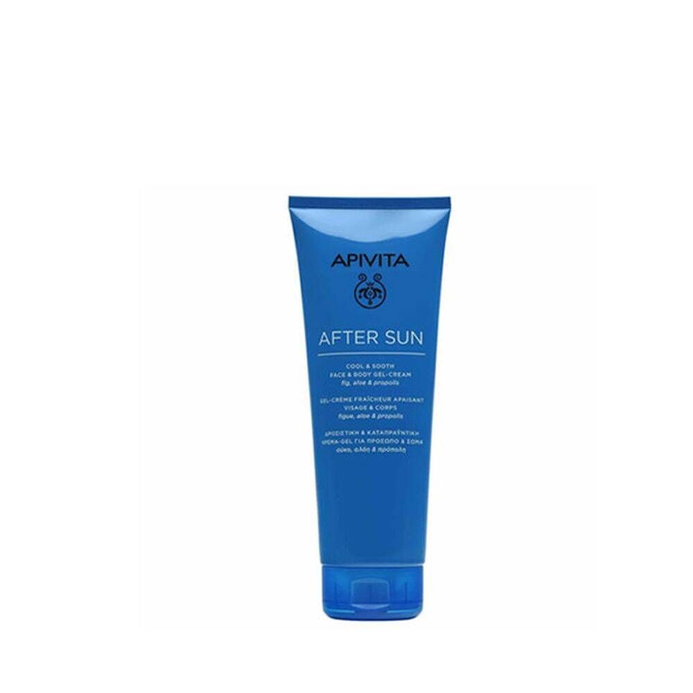 Apivita After Sun Cool & Sooth Face & Body Gel-Cream Fig & Aloe & Propolis