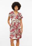s.Oliver Jurk koraal met zebraprint