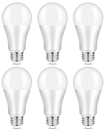 STANBOW E27 Led Lamp Koel Wit, 13w 1200 Lumen Led Lamp Vervanging Voor 100w Gloeilamp, Edison Led Lamp, A60 Spaarlamp Voor Keuken, Vloerlamp, Tuinhuisje, 6 Stuks, 20057