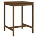 Syfax Tuintafel 82,5x82,5x110 cm massief grenenhout honingbruin