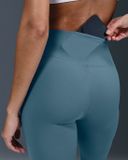 Nike Sportlegging One Dames - Maat XS - Blauw