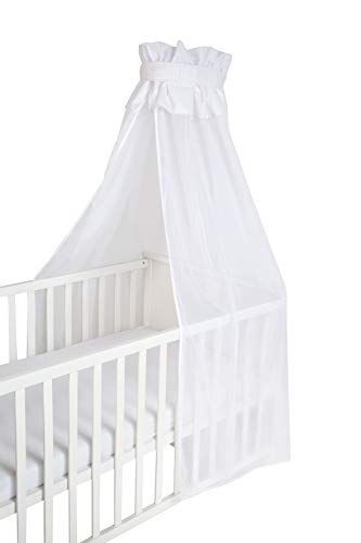 Roba Babybedhemel uni, wit