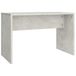 VidaXL Tabouret de coiffeuse 70x35x45 cm bois travaillé gris béton