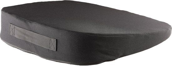 Fellowes Breyta Zitkussen Ergonomisch – Wigkussen voor Bureaustoel – Orthopedisch Zitkussen Houding – Zwart