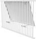 LEICKE ULL Support pour centrale électrique de balcon pour tous les panneaux solaires, alliage d'aluminium robuste, support de panneau solaire, garde-corps, centrale électrique de balcon, fixation, angle réglable, 0° ou 15-30 degrés