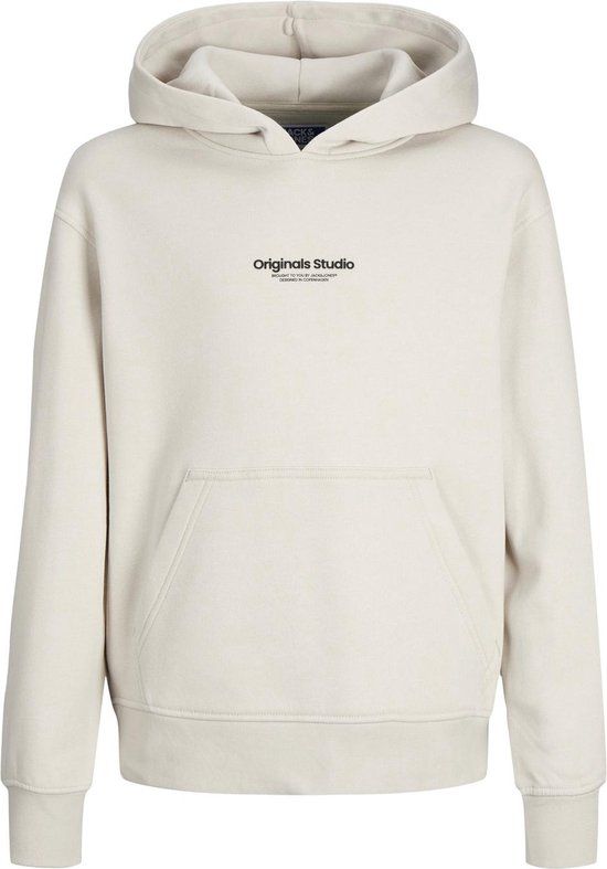 JACK & JONES JUNIOR JORVESTERBRO Sweat Hoodie - Boys - Size 128 - Moonbeam