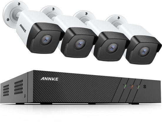 Annke ACS-8 N48-I51DL-4 5MP 8CH PoE Camerasysteem