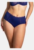 SugarShape High-Panty CLARA marine dames slip met kant en hoge taille