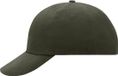 Myrtle Beach Gustav Daiber Gmbh Olijfgroene baseballcap - 6 panels pet - 100% katoen met klip sluiting - volwassenen