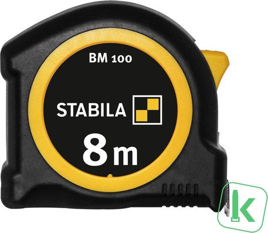 Stabila BM 100 Rolmaat 8 m ABS - 19581
