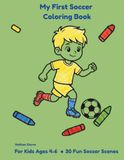 My First Soccer Coloring Book