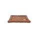 Bobby Douce matras voor honden en katten, extra zacht, van pluche, machinewasbaar, beige, 100 x 76 x 5 cm