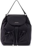 GUESS Sage Flap Backpack Black zwart