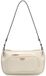 GUESS Bronna Shoulder Satchel Bag Bone crème